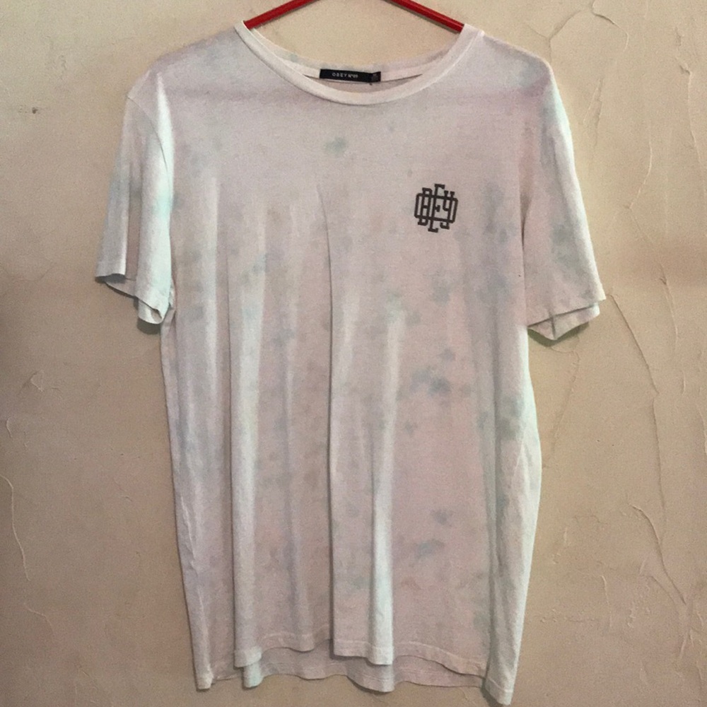 Obey Light Tie Dye Tee